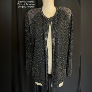 Annabelle vintage beaded jacket